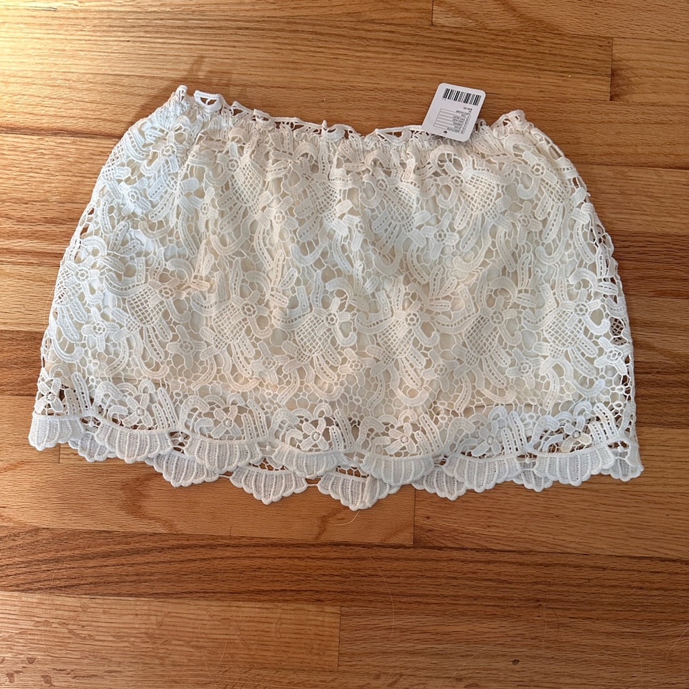 Free people mini skirt size medium